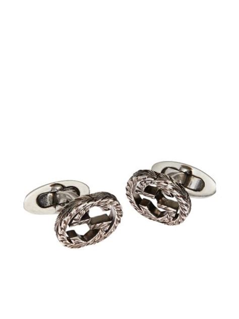 gucci mens cufflinks|farfetch gucci cufflinks.